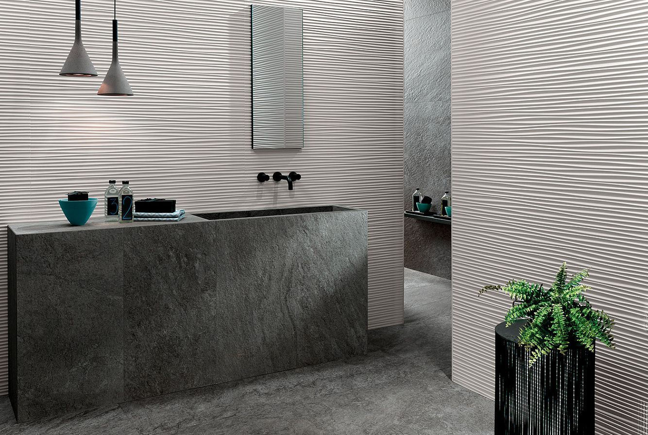 Плитка для стен 3D WALL DESIGN FLOWS 50х110 см
